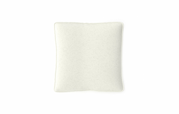 COUSSIN DÉCORATIF BLANC