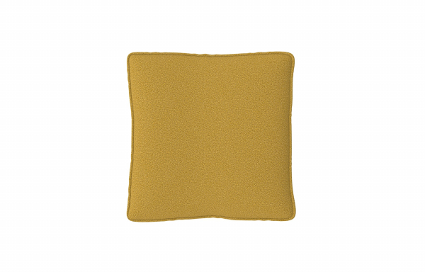 COUSSIN DÉCORATIF MOUTARDE