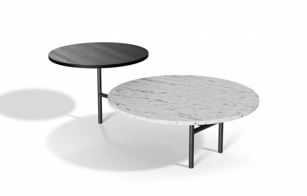 TABLE BASSE SELENA CARRARE