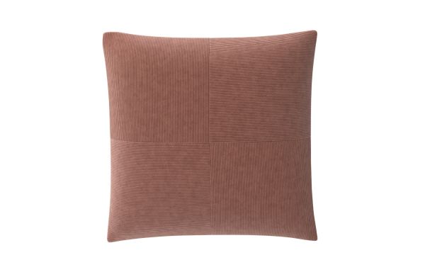 COUSSIN DÉCORATIF VELOURS NUDE