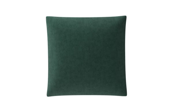 COUSSIN DÉCORATIF VELOURS VERT