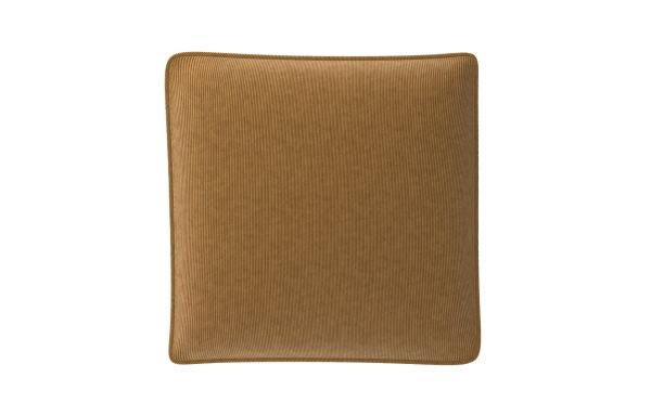 COUSSIN DÉCORATIF VELOURS JAUNE