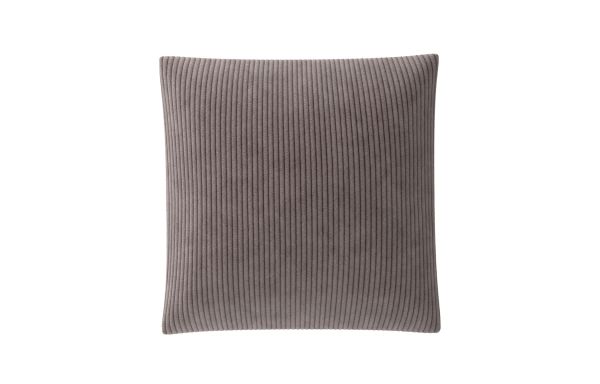 COUSSIN DÉCORATIF VELOURS MARRON