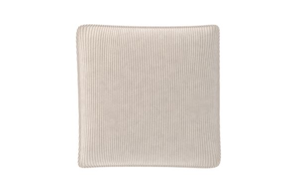 COUSSIN DÉCORATIF VELOURS IVOIRE