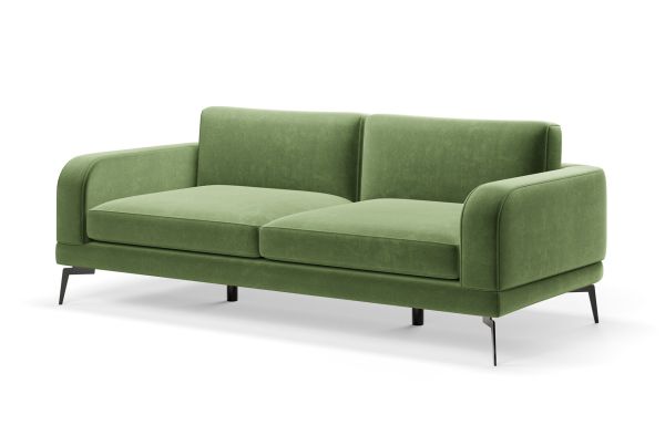 CANAPE MARCEAU VELOURS VERT JAD 