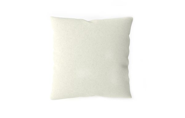 COUSSIN DÉCORATIF BLANC