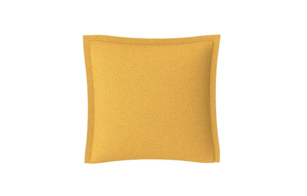 COUSSIN DÉCORATIF MOUTARDE