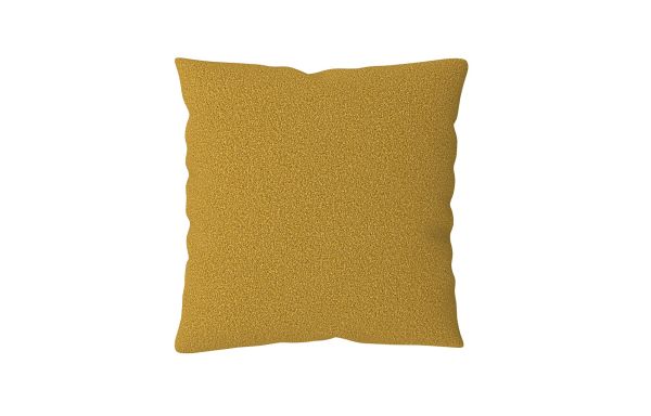 COUSSIN DÉCORATIF MOUTARDE