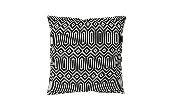COUSSIN DÉCORATIF,  MOTIF LOSANGES GRAND MODÈLE