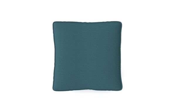 COUSSIN DÉCORATIF BLEU CANARD