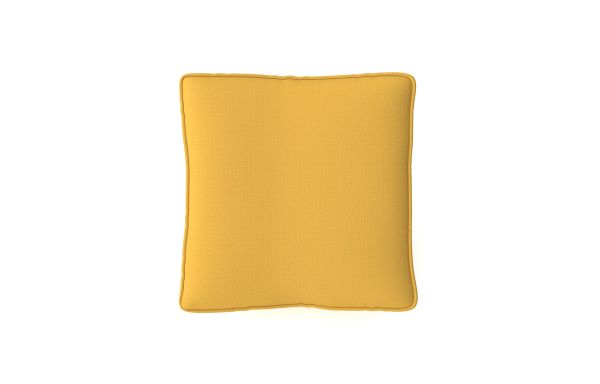 COUSSIN DÉCORATIF JAUNE