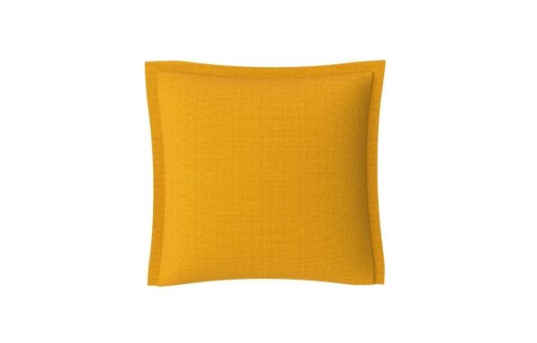 COUSSIN DÉCORATIF JAUNE