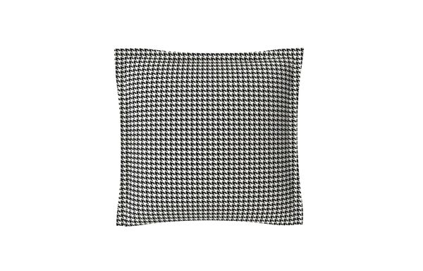 COUSSIN DÉCORATIF, MOTIF PIED DE POULE PETIT MODÈLE