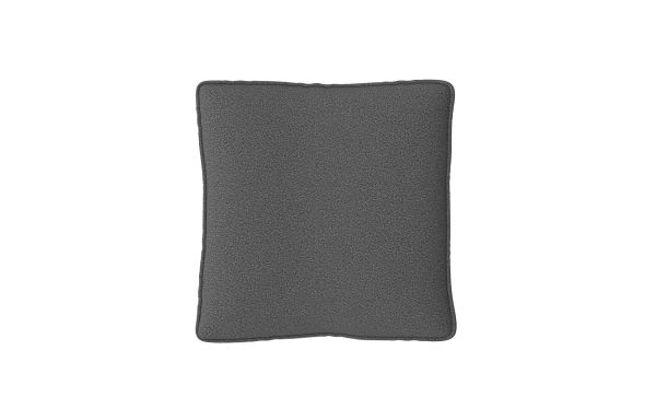COUSSIN DÉCORATIF GRIS FONCÉ