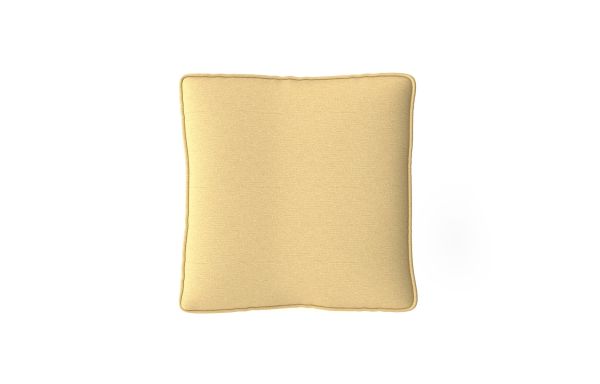 COUSSIN DÉCORATIF IVOIRE ET TAUPE