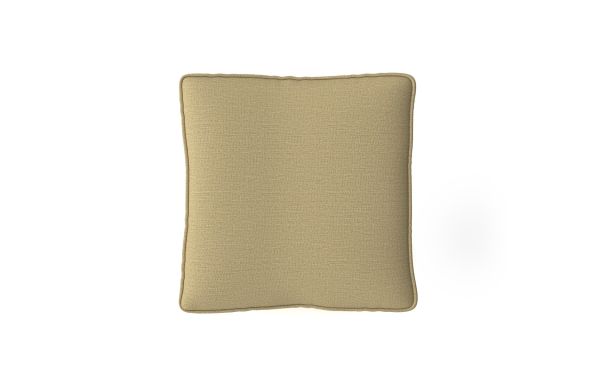 COUSSIN DÉCORATIF TAUPE ET GRIS