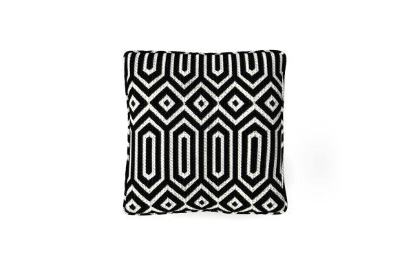 COUSSIN DÉCORATIF, MOTIF LOSANGES GRAND MODÈLE