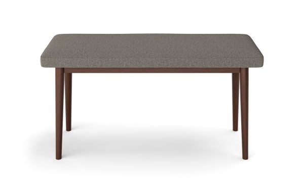 BANC BAXTER NOIR ET TAUPE
