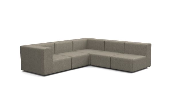 CANAPÉ SMART EN L, 5 PLACES, VERSION DROITE