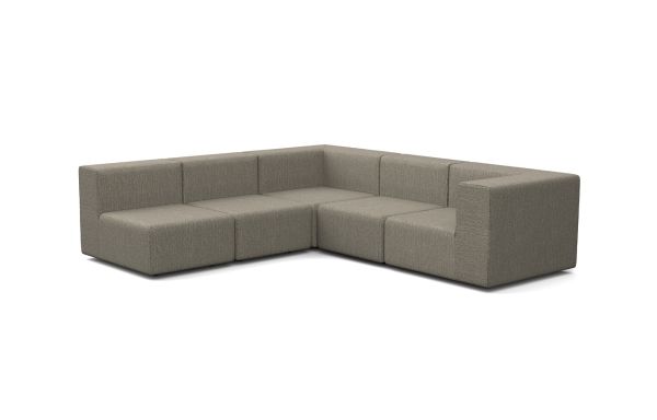 CANAPÉ SMART EN L, 5 PLACES, VERSION GAUCHE