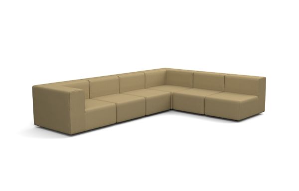 CANAPÉ SMART EN L, 6 PLACES, VERSION DROITE