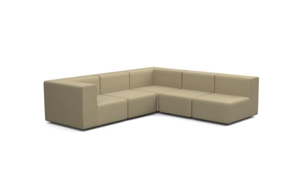 CANAPÉ SMART EN L, 5 PLACES, VERSION DROITE