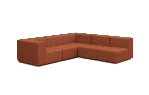 CANAPÉ SMART EN L, 5 PLACES, VERSION DROITE